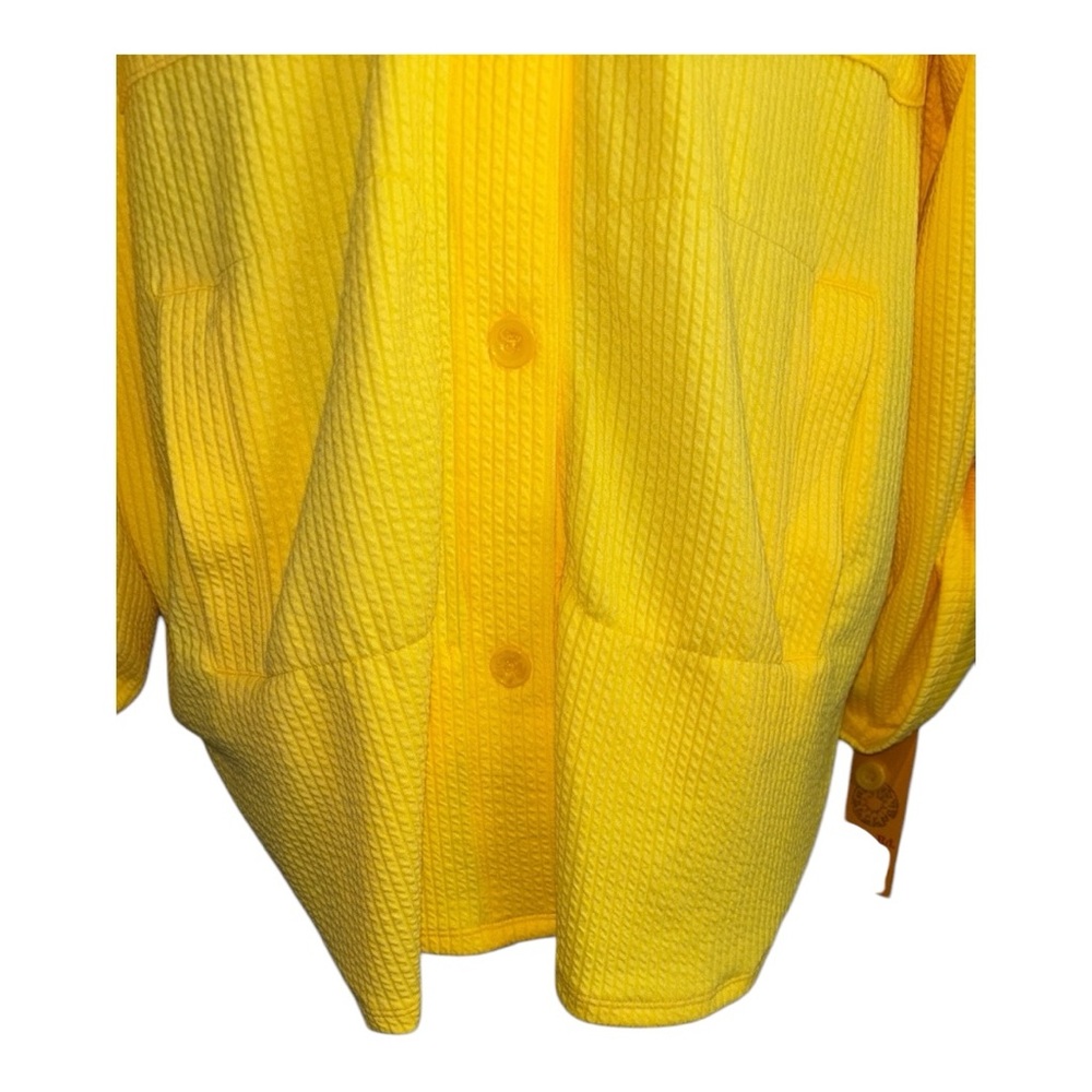 NWT Ruby Rd. Yellow Shacket, P2P:24”, L:30”, RT $72 - Picture 5 of 8